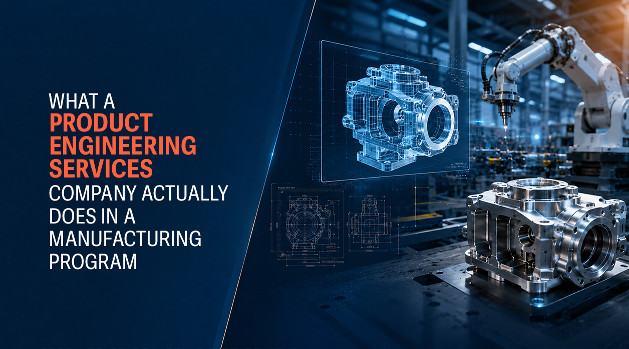 What a Product Engineering Services Company Actually Does in a Manufacturing Program
