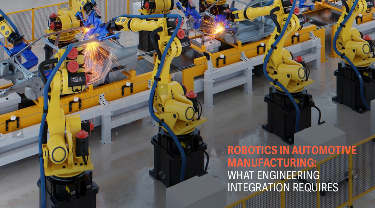 Robotics in Automotive Manufacturing: What Engineering Integration Requires
